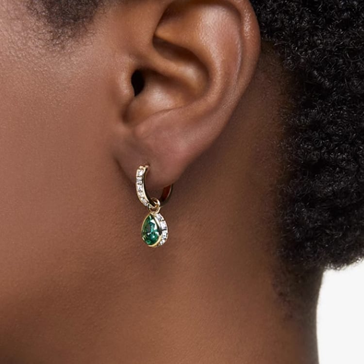 Swarovski Chroma Earrings Women's Gold 5662922