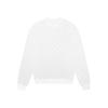 Men's Autumn and Winter Heavy Jacquard Checkerboard Checkerboard T-shirt Men's T-shirt Round Neck Casual Bottoming Shirt Knitted Long-sleeved T-shirt