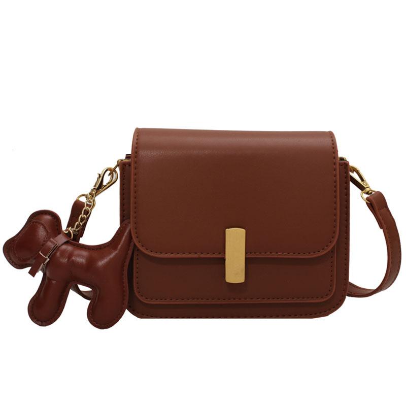 Bag Women's New Fashion Messenger Bag Casual Versatile Shoulder Small Square Bag