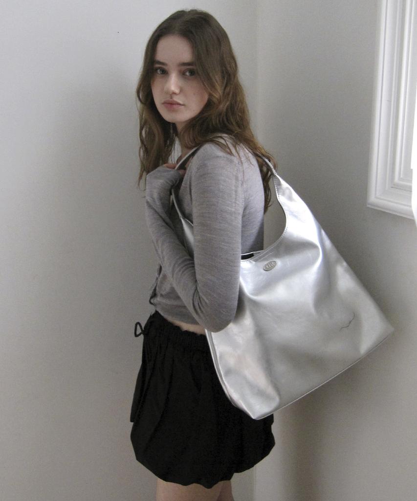 Dumaro Merci Shoulder Bag / Silver