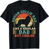 Retro Vintage Dog Funny Rough Collie Dad Father's Day T-Shirt
