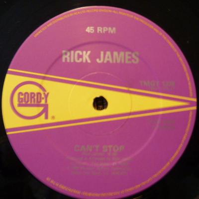 12inch Record RICK JAMES - Can't Stop TMGT1378 Gordy 1985 UK Soul/Funk Used