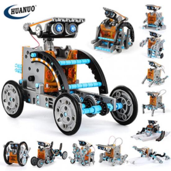 

STEM Toy 12 в 1 Солнечный робот научный набор DIY сборка образование солнечный робот