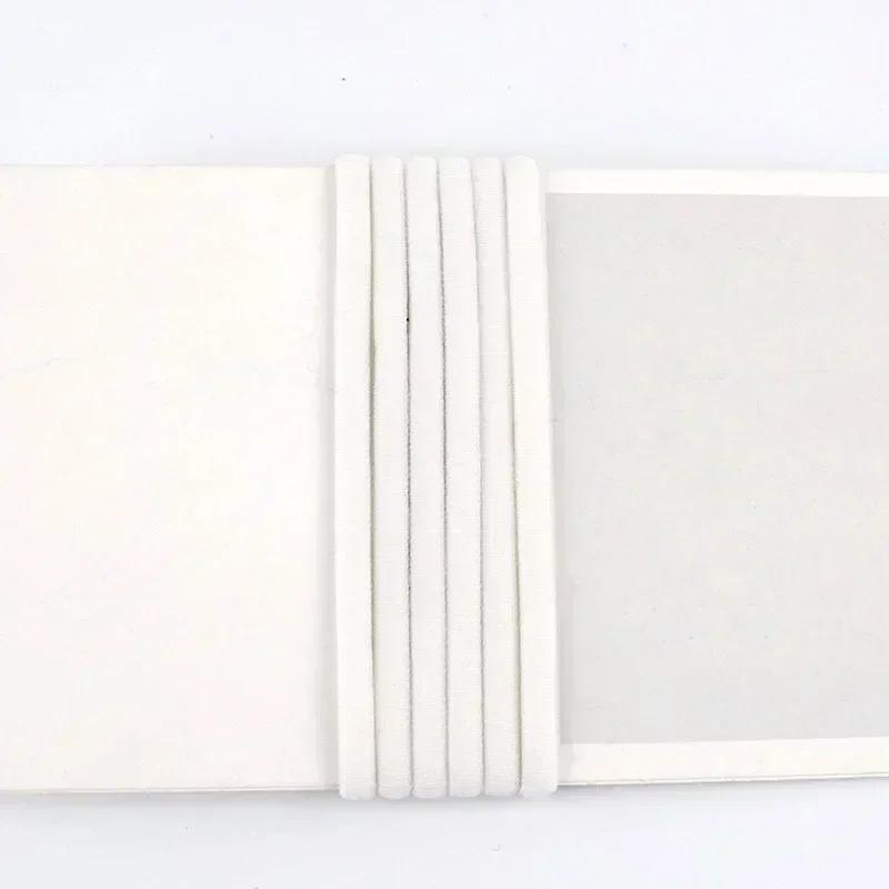 5/10/20M Meetee 3mm/5mm Polyamidseil Gummiband für Haargummi Ohrnähen Gummiband Gurtband Kleidungsstück Schuhe Zubehör