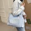 Summer Fashion Simple Commuter Bag Women's New Fashion Fashionable Canvas Bag Large Capacity Tote Bag