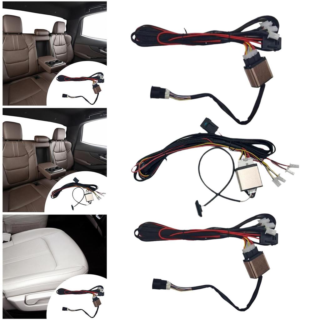 Car Seat Heater Switch Double Control Three Level Temperature Heated Cushion Assembly Universal Fit for