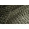 Couvre lit 240 x 260 cm "Zelie" Coton Jacquard l'Effet Papillon - Romarin - 240 x 260 cm