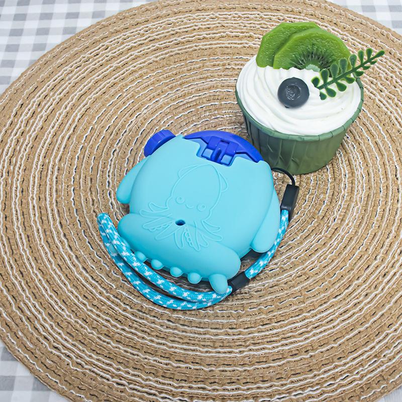 Cute Squid Silicone Protective Case For Tamagotchi Paradise Dustproof Shell Anti Fall Electronic Pet Equipment Protective Cover