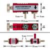 Universal Racing Adjustable Manual Turbo Boost Valve Controller Kit 1-30 PSI In-Cabin Booster Control