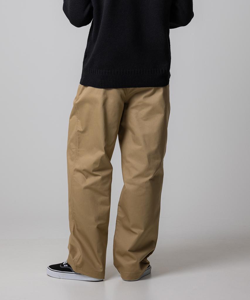 DICKIES Relaxed One-Pleat Chino Pants Khaki