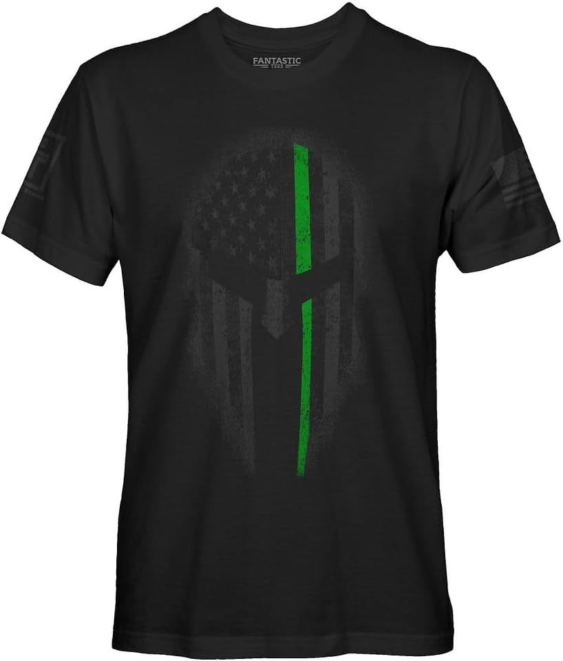 Мужская футболка Thin Line Support USA Spartan Stealth XL
