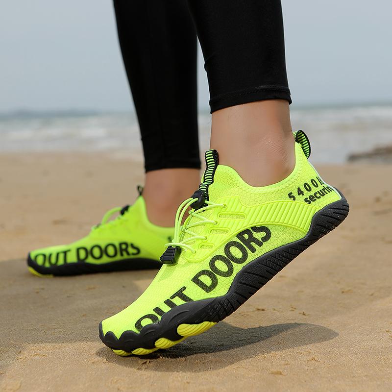 Menn Kvinner Aqua Sko Strand Barfot Vann Sko Hurtigtørkende Svømmesandaler Drenering Oppstrøms Vade Joggesko For Fitness Yoga Dykking Surf Camping Løping