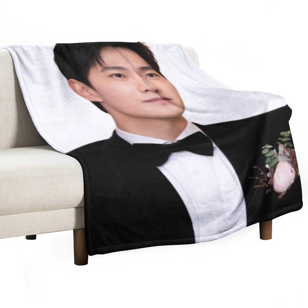 Yang Yang IN SUIT From YOU ARE MY GLORY (2021) Throw Blanket Decorative Sofas Decorative Throw Stuffeds Luxury Brand Blankets