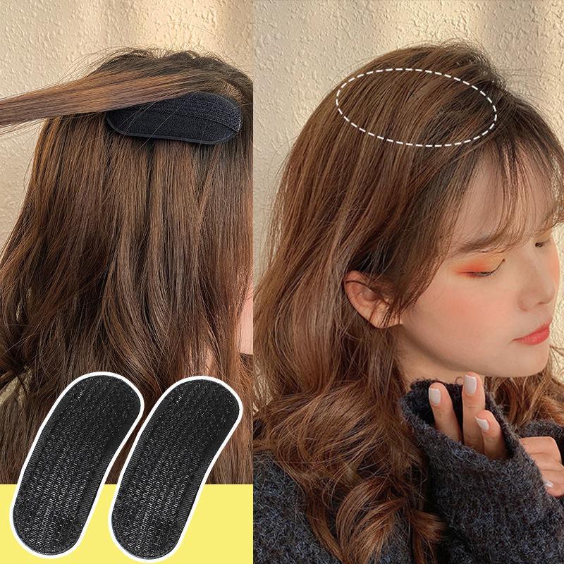 Natural Fluffy Hair Clip Hair Curlers Pad Sponge Sleeping Overnight Reusable Hair Root Fluffy Clip Women Girls Styling Tools