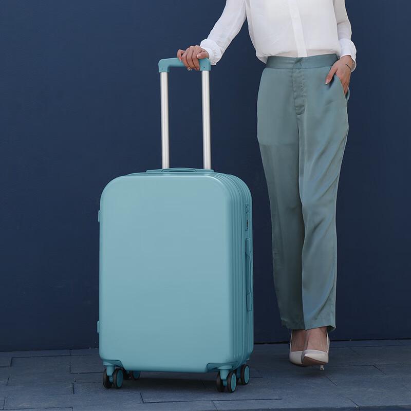 KarLot Kids  Small Leather Travel Luggage 26 inch