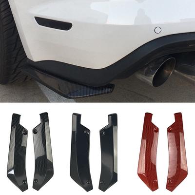 Fashion Classic 2Pcs Universal Spoiler Lip Spoiler Diffuser Splitter Splitter Car Πίσω Προφυλακτήρας