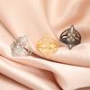 Cazador Stainless Steel Witch Knot Rings for Women Wiccan Celtics Knot Witchcraft Jewelry Amulet Protection Finger Rings Gift