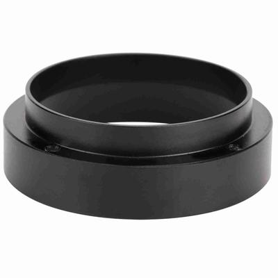 Coffee Powder Dosing Ring Funnel with Magnetic Replacement Coffee Maker AccessoryBlack 58mm with