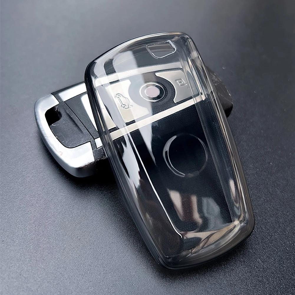 Fashion TPU Car Key Case Cover For BMW 1 3 5 7 Series X1 X3 X4 X5 X6 F10 F20 F30 F34 F11 F15 F16 F25 F31 M3 M4 E34 Accessories