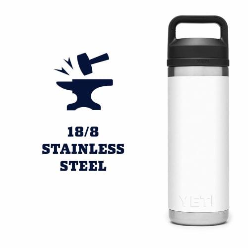 YETI Rambler 18oz Vacuum Insulated Stainless Steel Bottle with Chug Cap