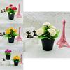 Elegant Rose Artificial Flower With Durable Material For Living Room And Commercial Use