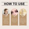 Wimpernwachstums-Serum Nährende Wimpern Augenbrauen-Verstärker Natürlicher Fülle-Booster Längere Dickere Verlängernde Charmante Augen-Kosmetik