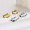 Trendiges Design Lange Kette Ohrringe für Damen Paar Elegantes Charmantes Schmuck Party Zubehör Geschenk