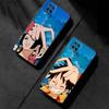 One Piece Luffy Boa·Hancock Case for Samsung Galaxy A20 A13 A04 A10 A12 A06 A30 A15 A05 A17 A40 A16 A70 A50 Black Soft Phone