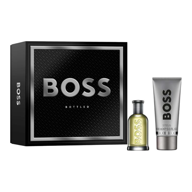 BOSS Confident Gift Box Men s Perfume Set EDT + Geranium Cinnamon 50ml+100ml коричневый