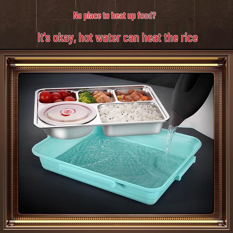 Divided Insulated Lunch Box