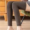 Winter Warm Knitted Thicken Tall Socks Women'S Kneepad Lining Elastic Leg Cover Over-Knee Protecter Socks Solid Color Stockings