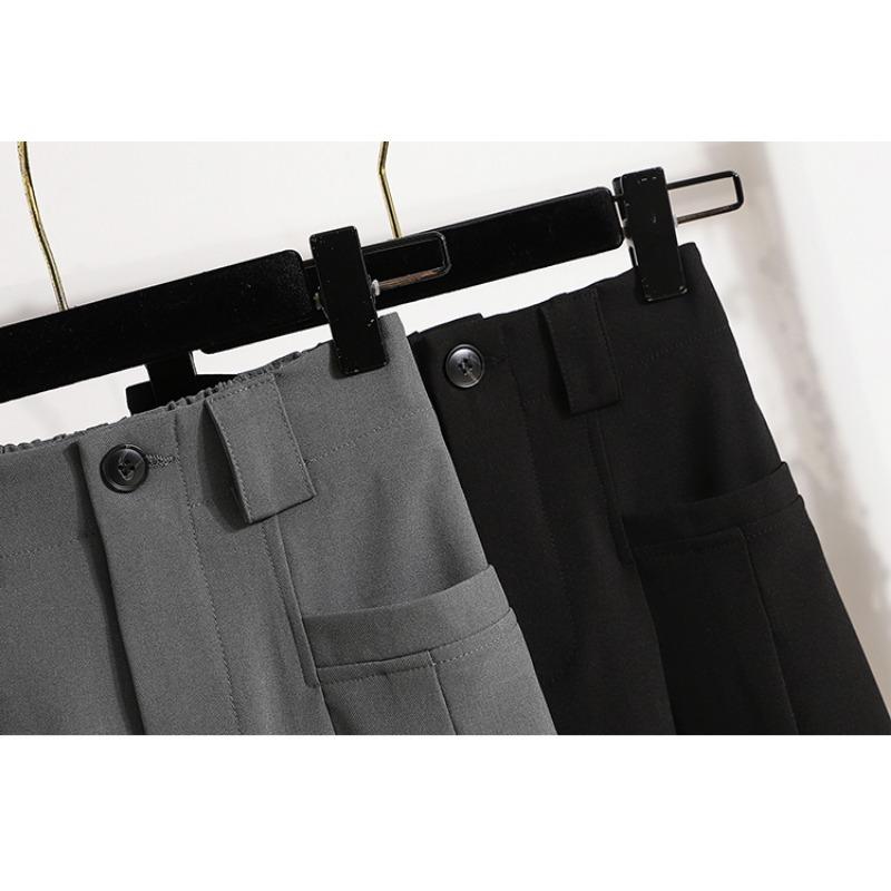 DIMANAF 2025 Women Summer Plus Size High Waist Skirts Vintage Elastic Elegant Long Pleated Skirts 5XL