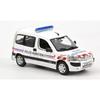 Collectible Miniature Car - Norev 1/43 - Citroen Berlingo Municipal Police - 2004 - White - 155725