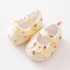 Baby Shoe Newborn Baby Girl Shoe SpringSummer Princess Lace Strawberry Dress Shoe Soft Soled Walking Shoe Non Slip Cute Footwear