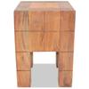 Stool Solid Mahogany Wood