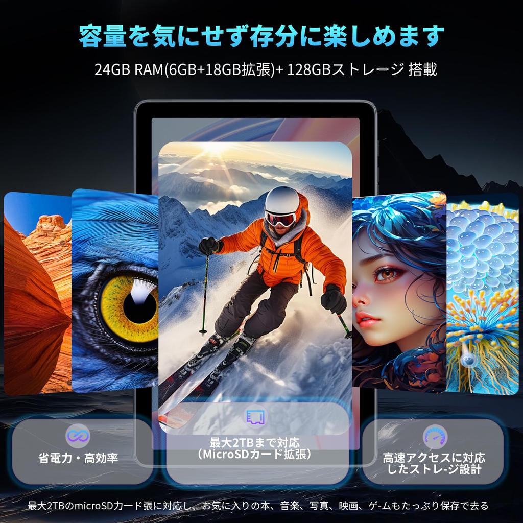Android first VASOUN Touch 10 SE 24GB 128GB 1TB TF thin and lightweight IPS large 1280x800 Japanese instruction manual included [10-inch Wi-Fi model,