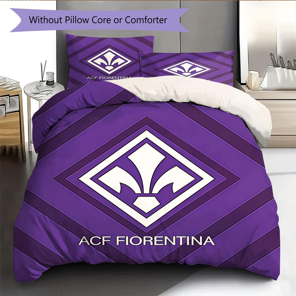 ACF Fiorentina Bedding Quilt Set Quilt Cover Pillowcase Home Decoration Birthday Gift (1 * Duvet Cover + 2 * Pillowcase, Without Core)