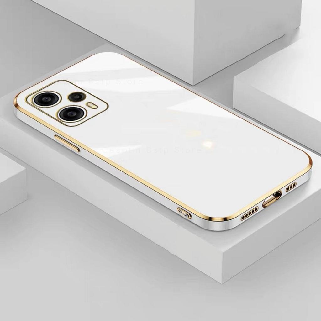 Luxury Plating Case For Xiaomi Redmi Note 12 Pro Plus 5G Silicone Cover For Xiaomi Redmi Note 12 Pro 4G 5G Redmi Note 12 4G Case