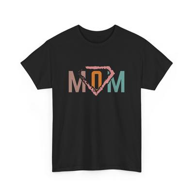 Blessed Mama TShirt Christian Mother Tee Inspirational Mom Shirt Edgy Red Chic Tshirts Bold Creative Fresh Tops Holiday Style