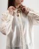 Women's Blouse with Decoration Phardi 3363 36 Milk