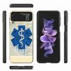 EMT EMS Medical Rescue Phone Case For Samsung Z Flip 6 7 5G Z Flip 5 Galaxy Z Flip 3 4 5G ZFlip Shockproof Hard Cover TPU PC Coq