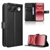 Housse à rabat compatible pour OPPO A7 Pro en cuir PU Protection intégrale avec [Blocage RFID]