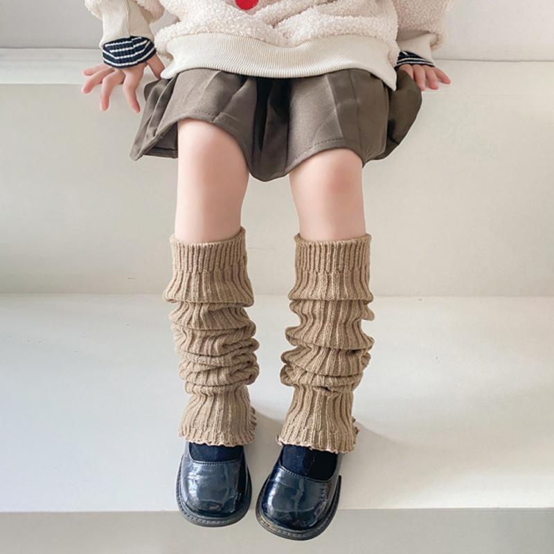 Girl's Stacked Socks Leg Warmer Children's Cotton Stockings Warm High Tube Kids Socks