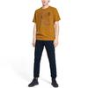 Timberland Solid Slim Fit Straight Leg Casual Pants Men bottoms Blue A29Q2-433