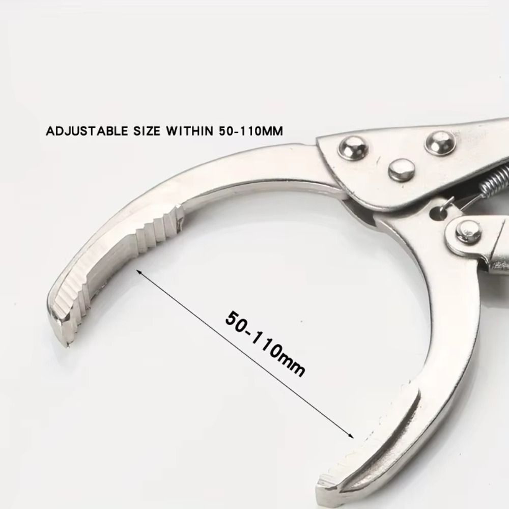 Adjustable Oil Filter Wrench Locking Grip Oil Filter Plier Oil Change Clamp  Oil Change Service