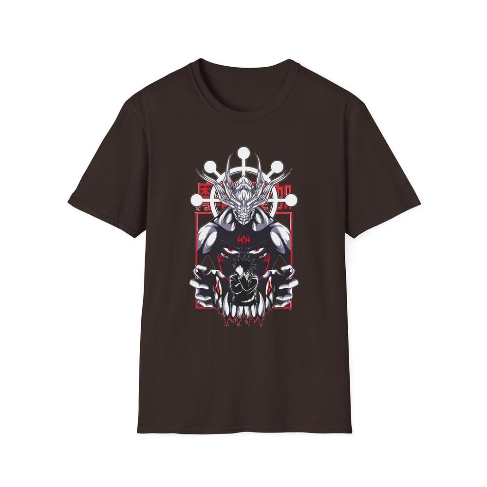 Jjk Unisex Jl Anime TShirt Softstyle Fishiguro Vs Hinami