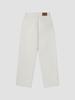 Aenhacheu Color Wide Denim Pants Ivory