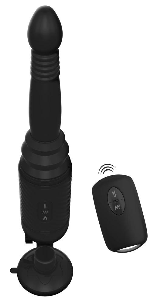 Anal Fantasy - Black Anal Vibrator with Heating and Thrust Function