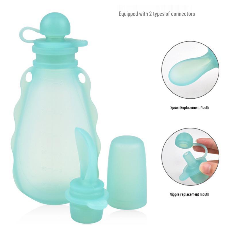 Silicone Baby Food & Milk Storage Pouch