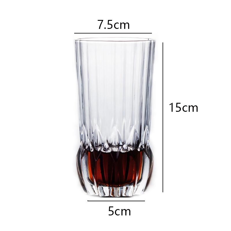 Whiskey Glass Drinkware European Creative Cup Household Glass Cup Bar Beer Glass Foreign Wine Spirit Cup Household Coffee Mugs